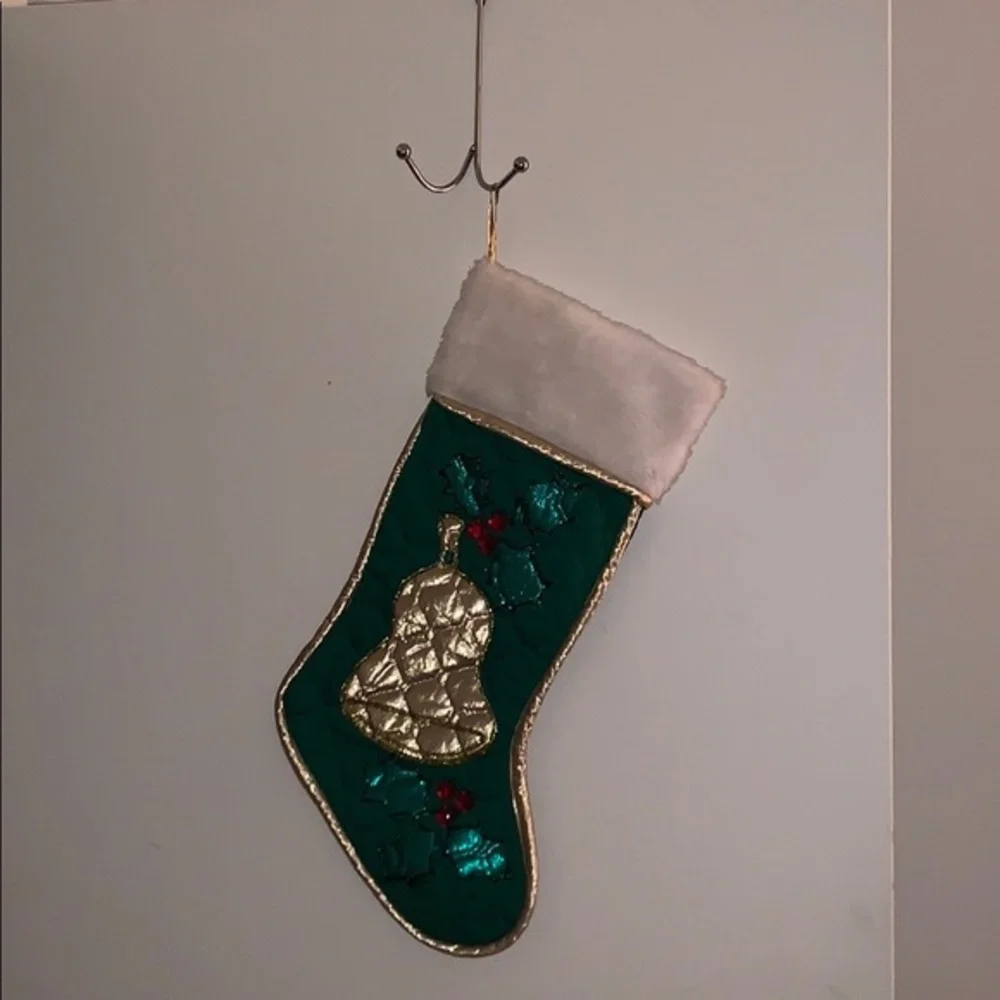 Estate Sale Christmas Stocking Pre Owned